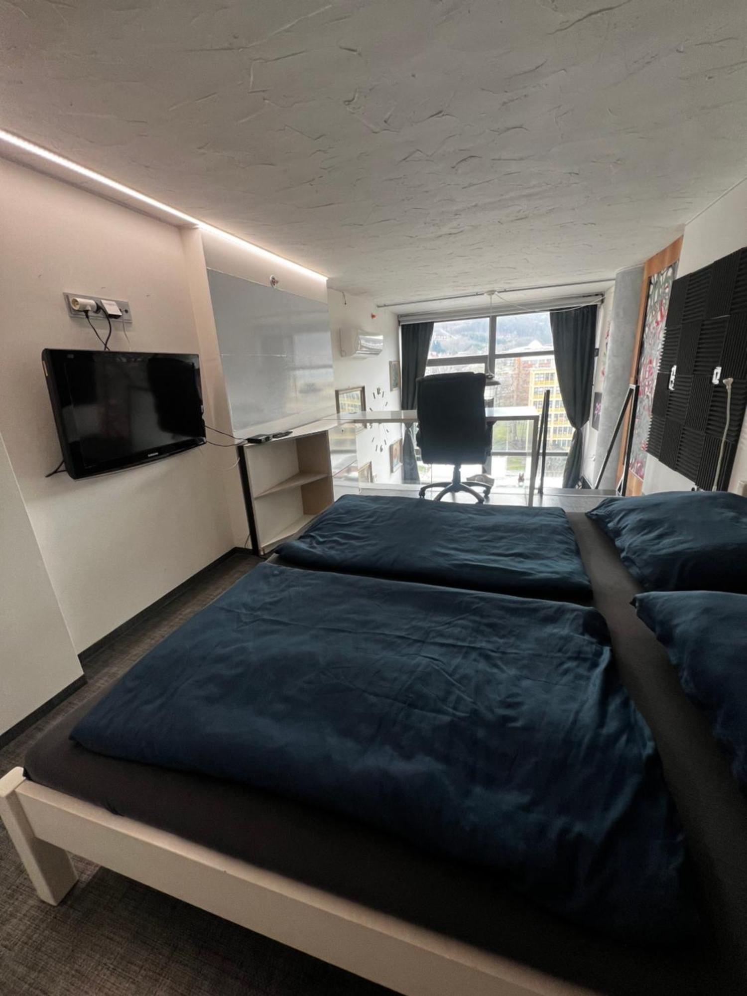 1 Bedroom Loft Apartment Zlín Buitenkant foto
